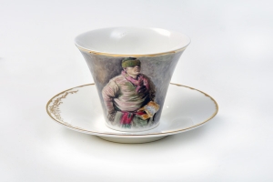 Чайная пара по картине А.Архипова